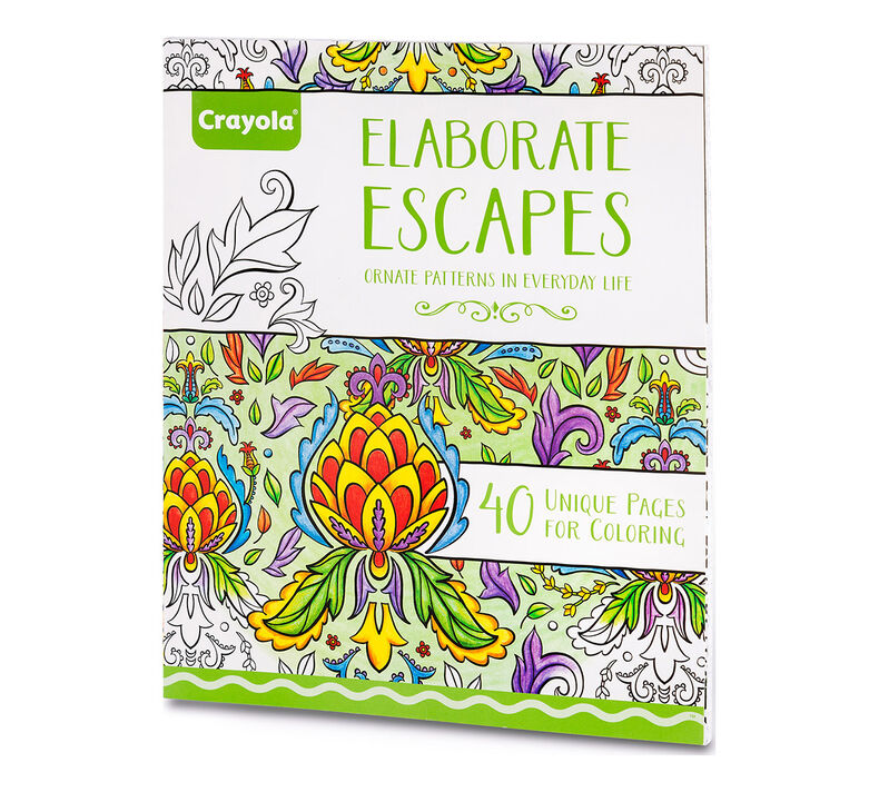 Elaborate Escapes Coloring Book