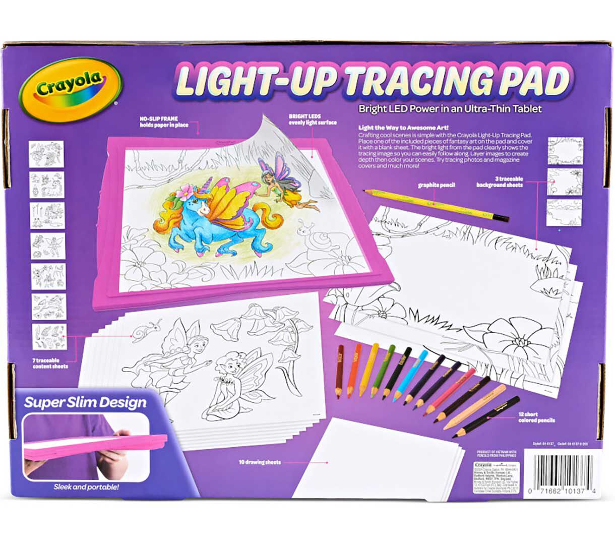 Crayola Light Up Tracing Pad for Kids Fantasy Crayola