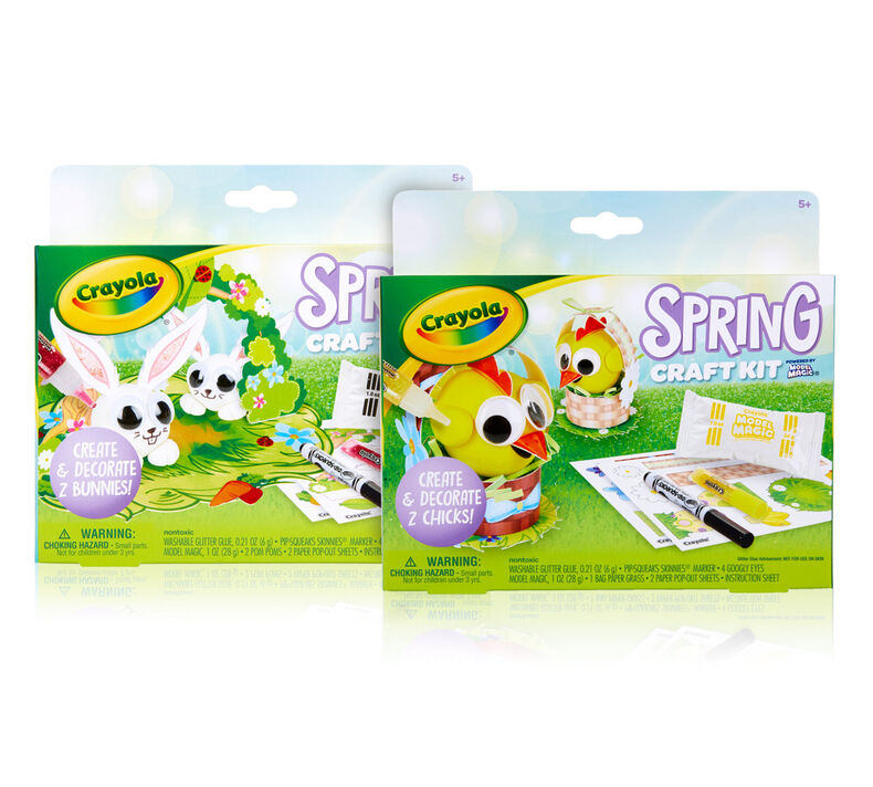 2-in-1 Model Magic Spring Craft Kits