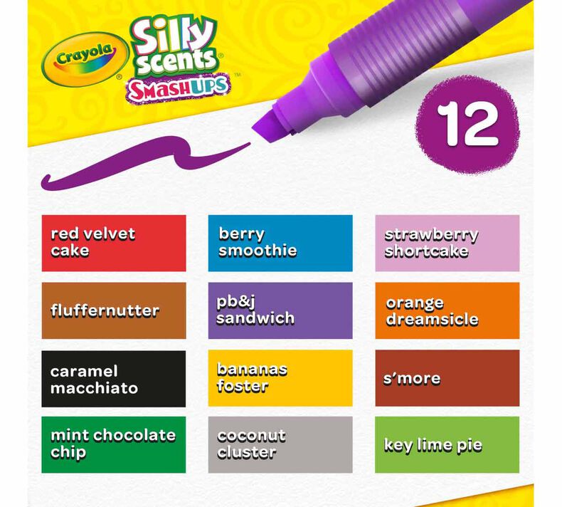 Crayola Silly Scents Coloring Activities Set