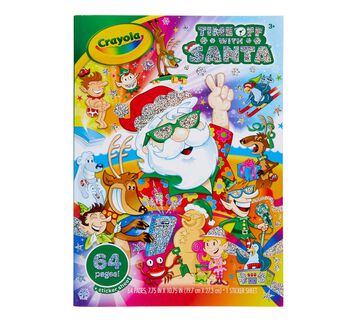 Time off with Santa Coloring Book