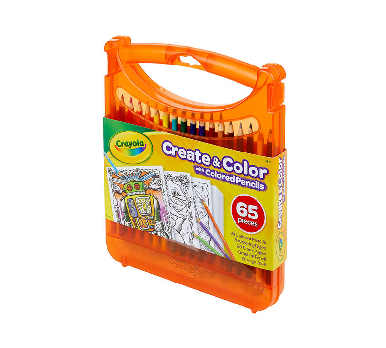 Create and Color with Colored Pencils