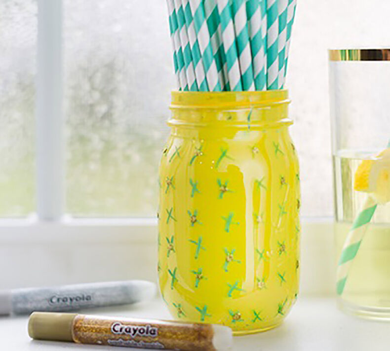Pineapple Mason Jar Craft Kit