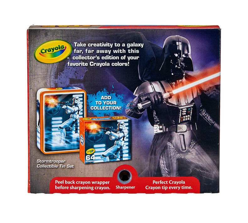 Star Wars, Darth Vader Tin and Crayon Box