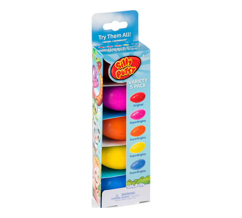 Silly Putty Eggs Party Pack 5 ct.