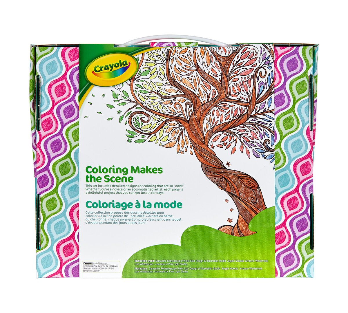 Color In Style Adult Coloring Pages Crayolacom Crayola