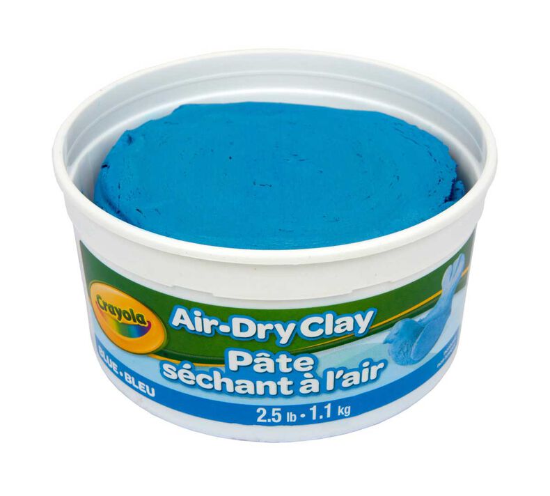 Crayola Clay Air Dry Bucket White - 2.5 Lb