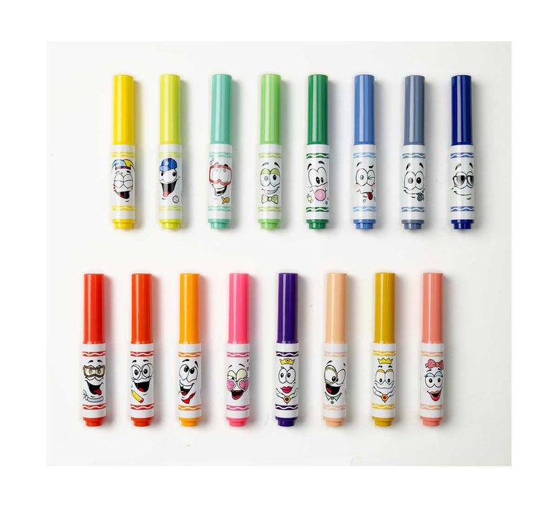 Pip Squeaks Washable Markers with Wacky Tips, 16 Count