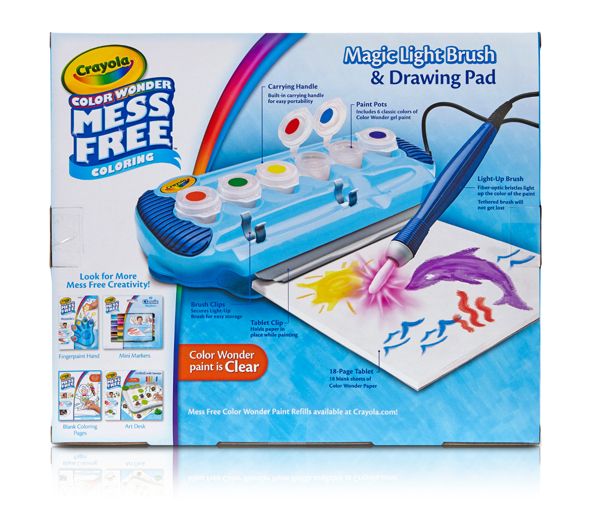 Crayola Color Wonder Magic Light Brush Paper Tablet Refill Pad Color wonder magic light brush demo by 20/20 visual media on vimeo, the home for high quality videos and the people who love them. crayola color wonder magic light brush