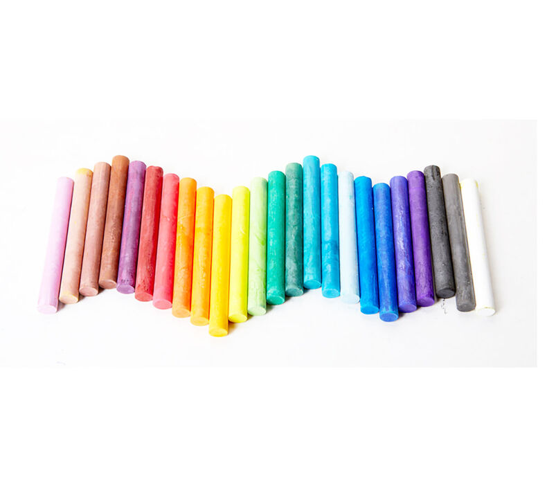 Rainbow Crayons each Crayon has 6 Colors (bulk set of 25 Pieces) Fun  Educational And Learning Activities For Kids