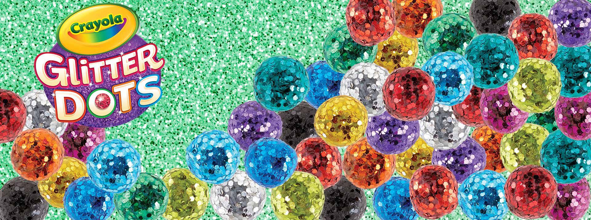 Glitter Dots, Glitter Craft Kits for Kids Crayola