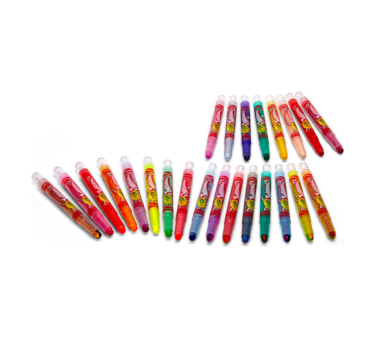 Crayola Fun Effects Mini Twistables Crayons, 24ct, Gift for Kids Crayola