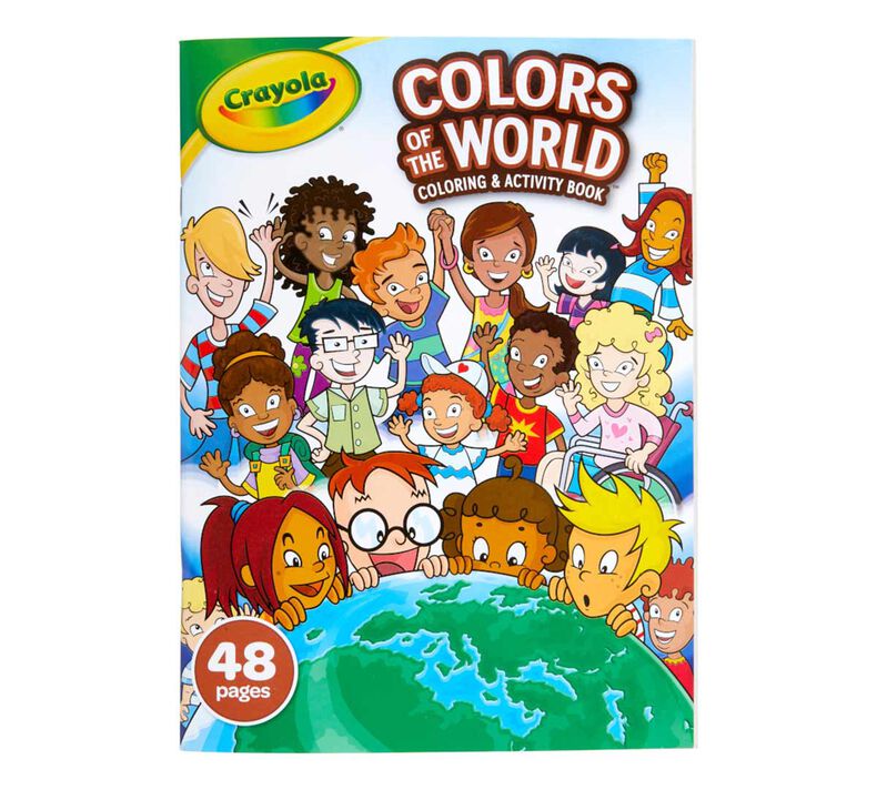 Colors of the World Coloring Book, 48 Pages  Crayola
