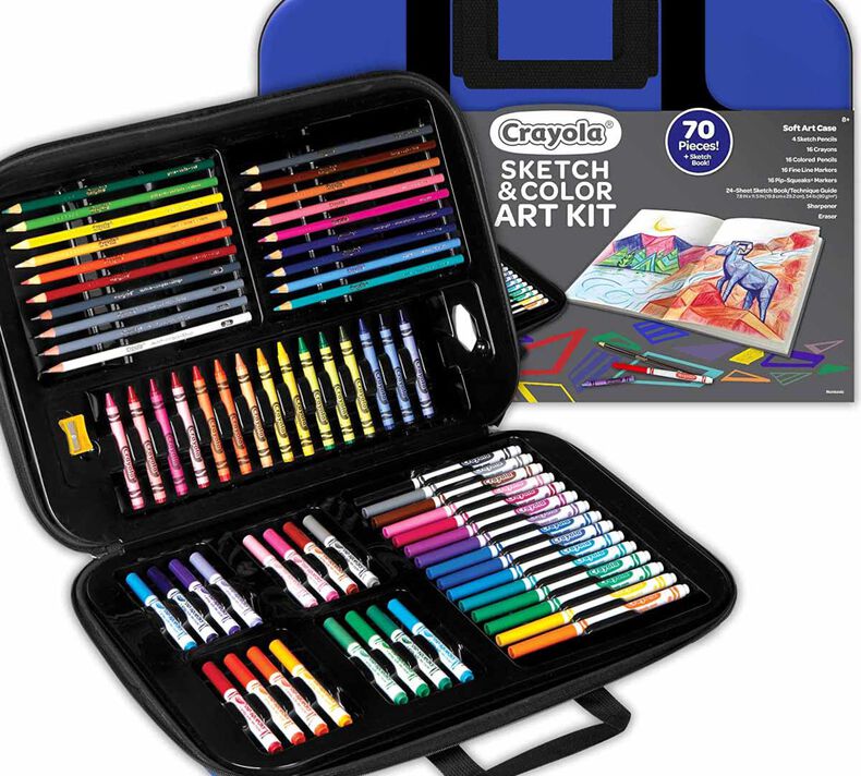 Mini Art Coloring Travel Kit (Color on the go)