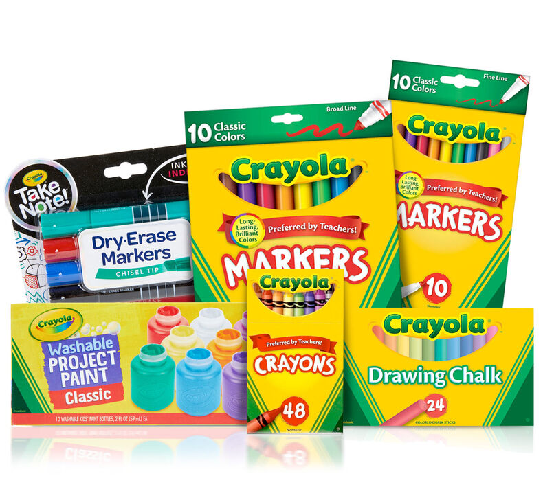 Deluxe Easel Art Supplies Set