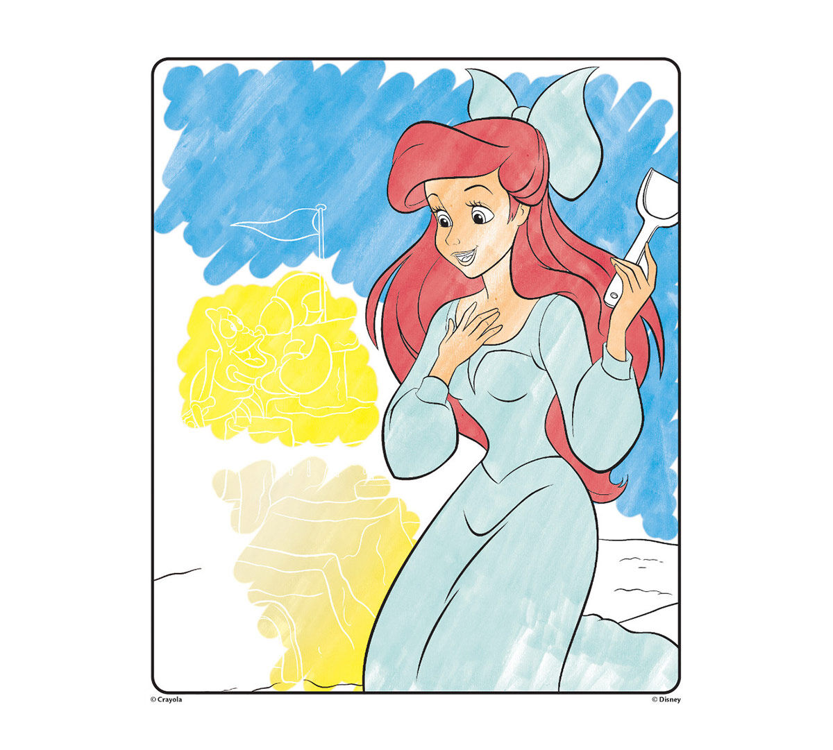 Color Wonder Disney Princess Coloring Pages | Crayola.com | Crayola