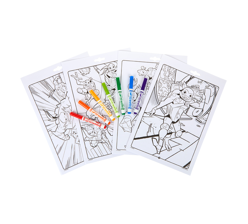 Teenage Mutant Ninja Turtles Color & Activity Set