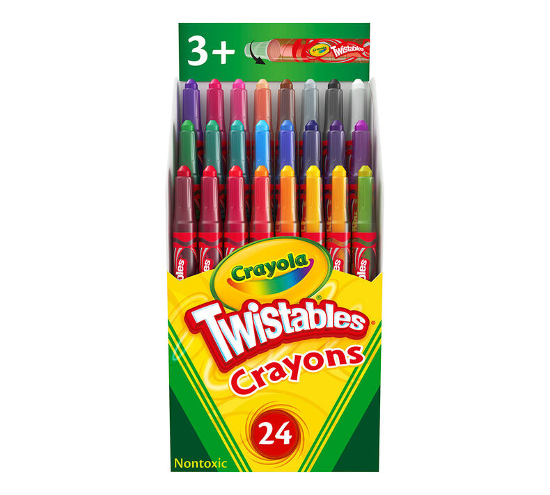 Download Crayola Mini Twistables Crayons, Neon Colors Included, 24ct, Gift for Kids | Crayola