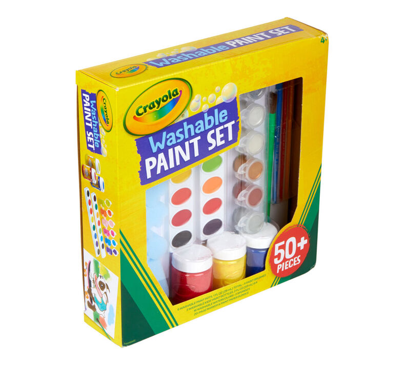 Washable Crayola Paint Pots - 18 Count