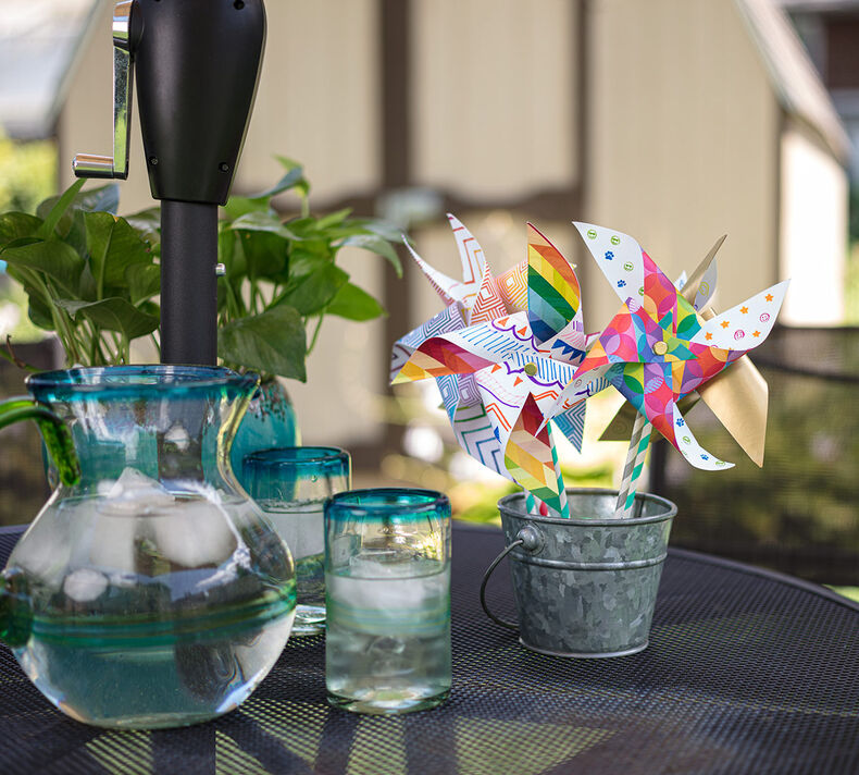 Paper Pinwheel Craft Kit