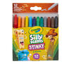 Silly Scents Mini Twistables Stinky Scents Scented Crayons, 12 Count Front View of Package