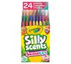 Silly Scents Smash Ups Mini Twistables Scented Crayons 24 count front view.