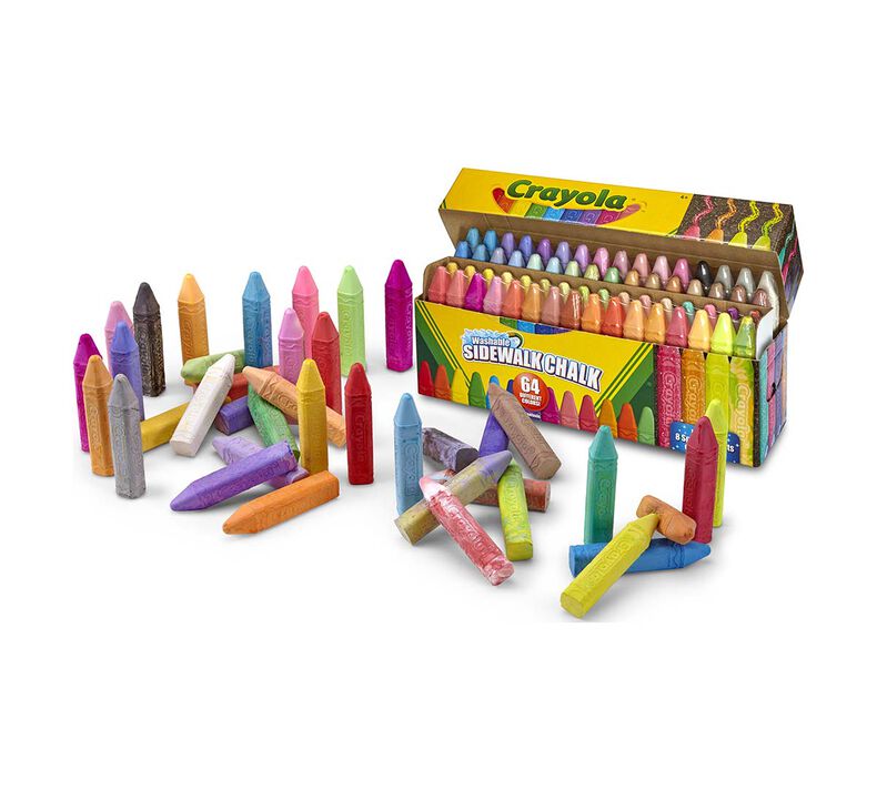Crayola Products  Washable Markers, Colored Pencils, & Sidewalk Chalk