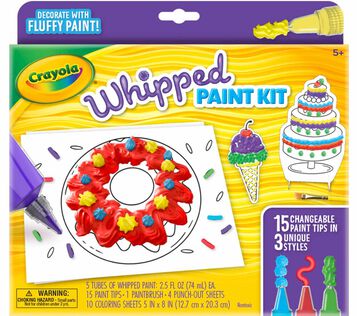 Whipped Paint Kit Whipped paint kit front view.