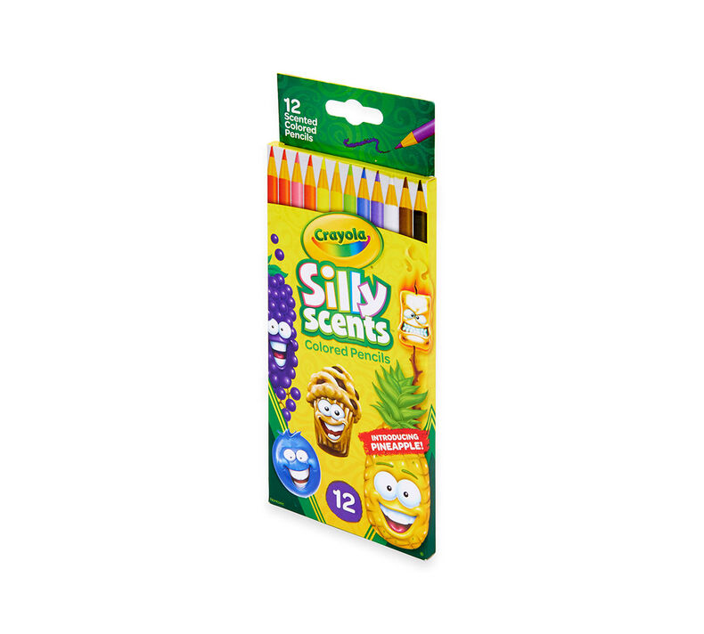 Silly Scents Colored Pencils, Sweet Scents, 12 Count