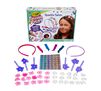 Glitter Dots Kits Sparkle Salon front of packaging and contents.