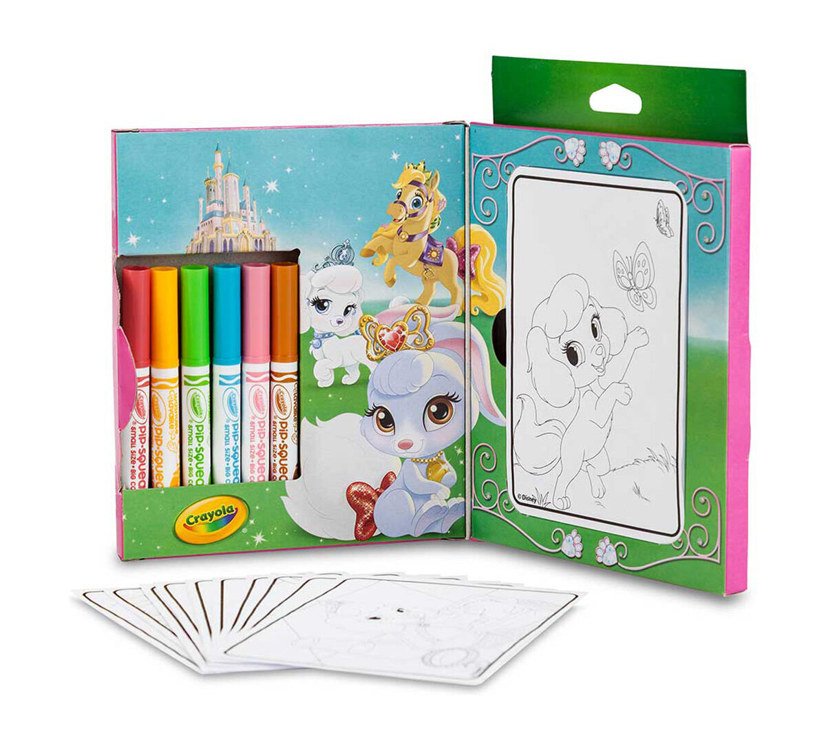Mini Coloring Pages Disney Princess Palace Pets Crayola
