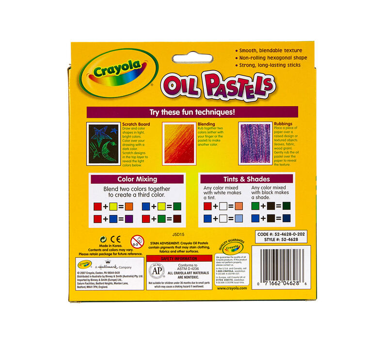 Oil Pastels, 28 Count