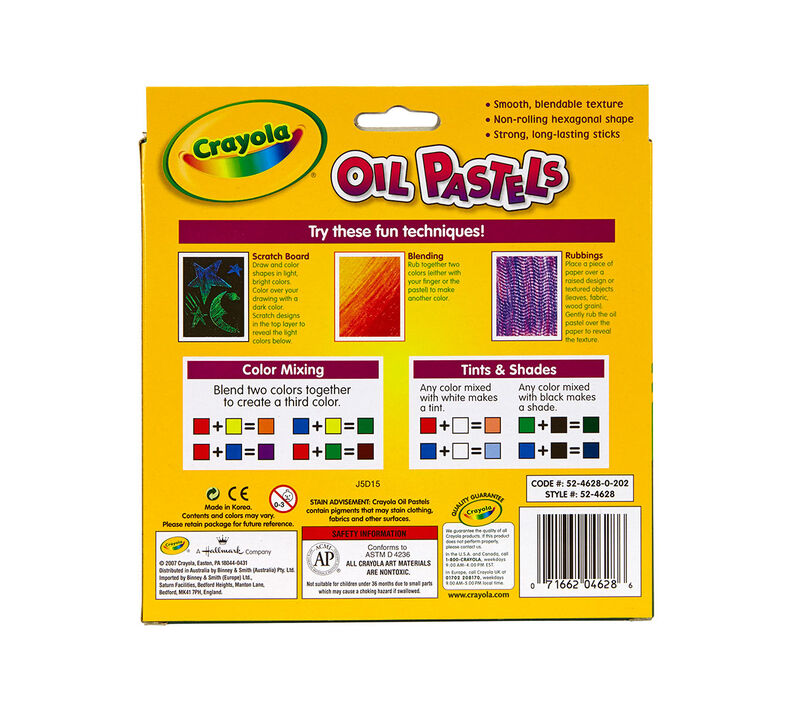 Oil Pastels, 28 Count