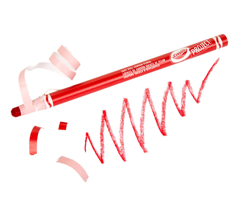 Easy Peel Crayon Pencils, 5 Count