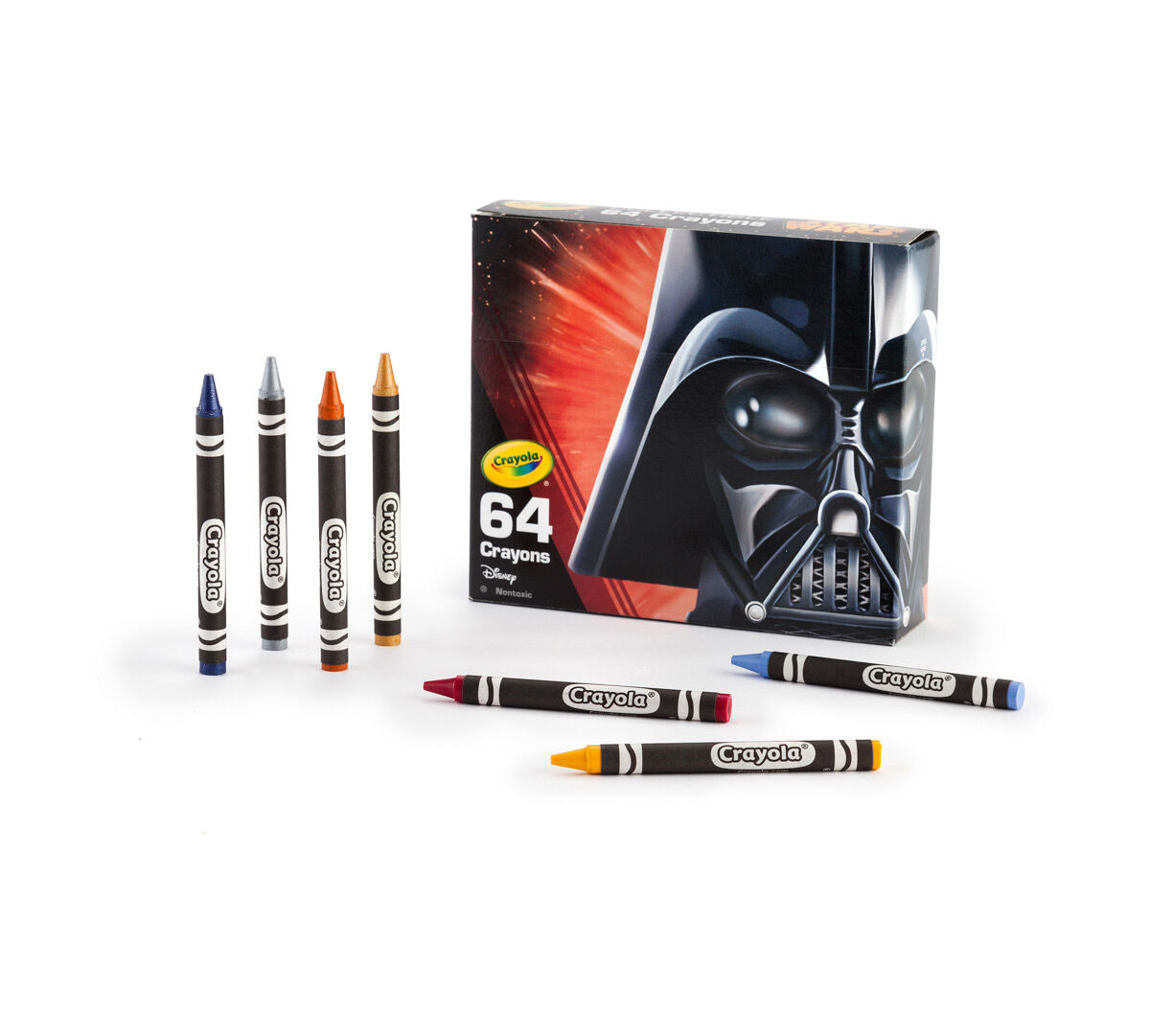 Star Wars Collector Crayola 64 Crayons And Sharpener 