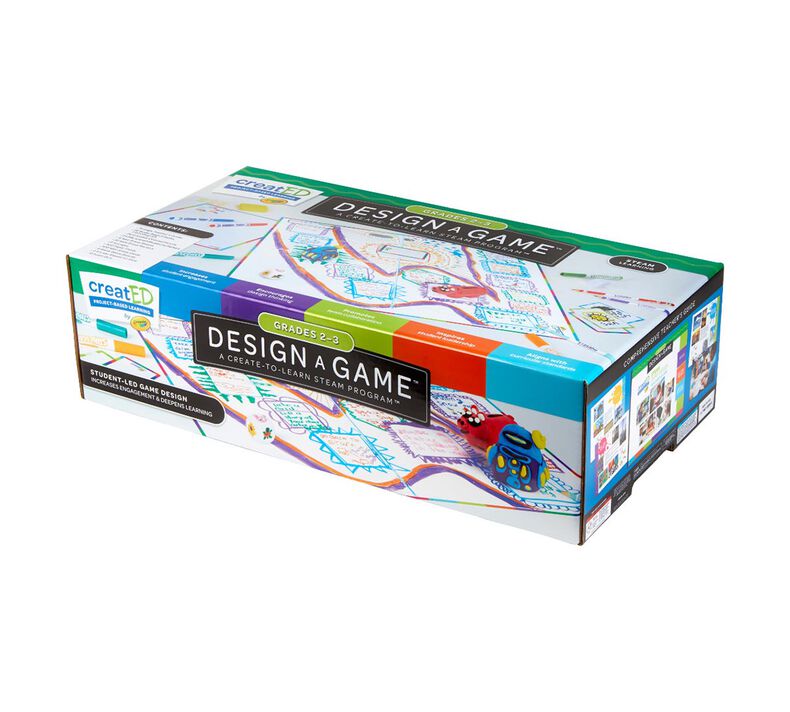 creatED® STEAM Design-a-Game for Classrooms for Grades 2-3