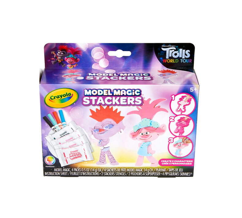 Model Magic Trolls World Tour Stackers Craft Kit
