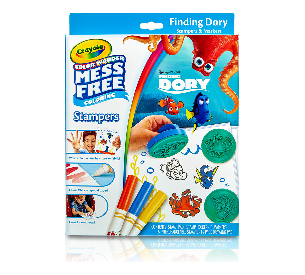 Crayola Color Wonder Mess-Free Coloring Pages Finding Dory NEW FREE SHIPPING 
