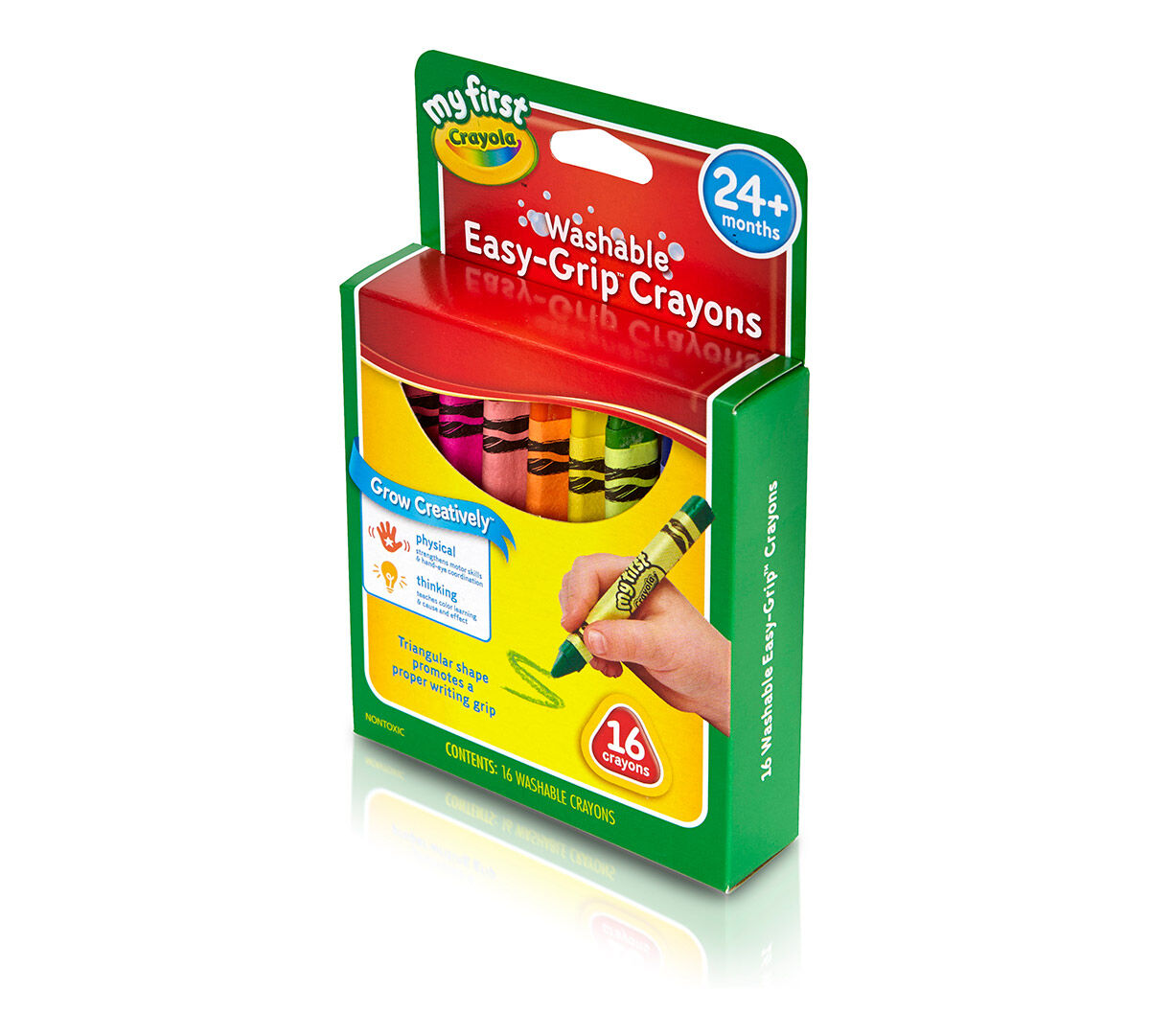 My First Crayola Washable Triangular Crayons 16ct. Crayola