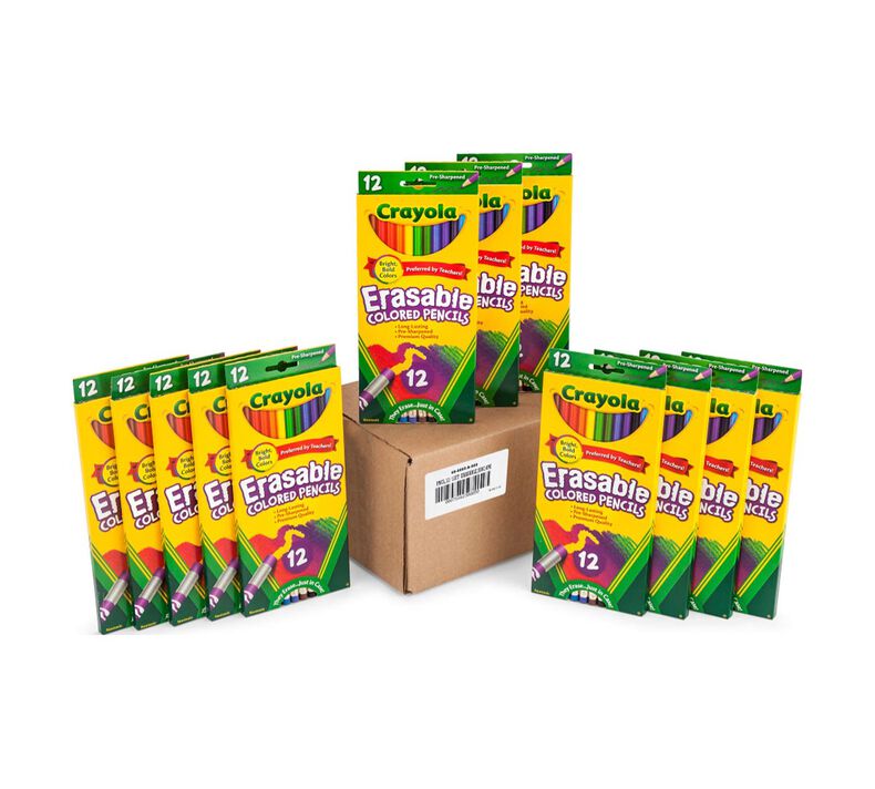 Download 12 Box Classpack Of 12 Count Erasable Colored Pencils Crayola
