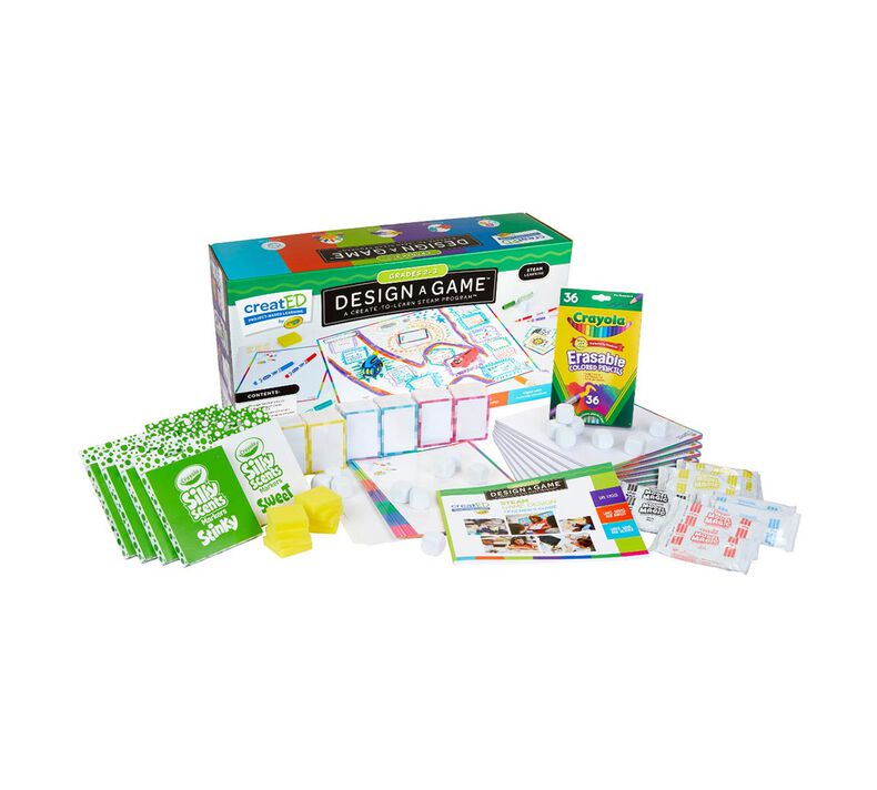 creatED® STEAM Design-a-Game for Classrooms for Grades 2-3