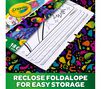TrollsTopia Giant Coloring Pages, 18 Count. Reclose foldalope for easy storage.