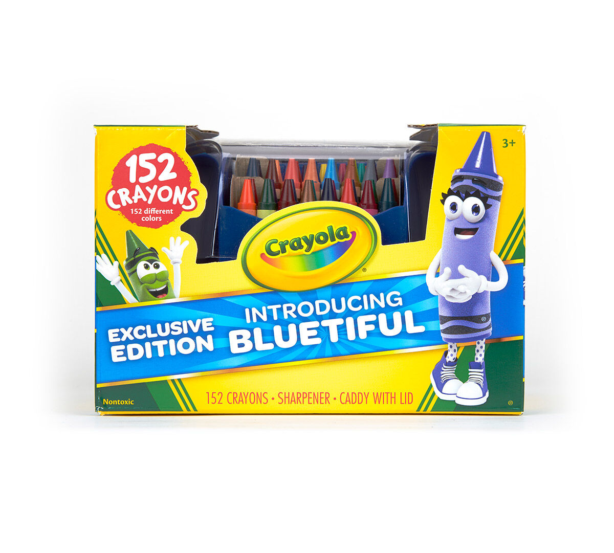 152ct- Crayons Bluetiful with Blue Caddy