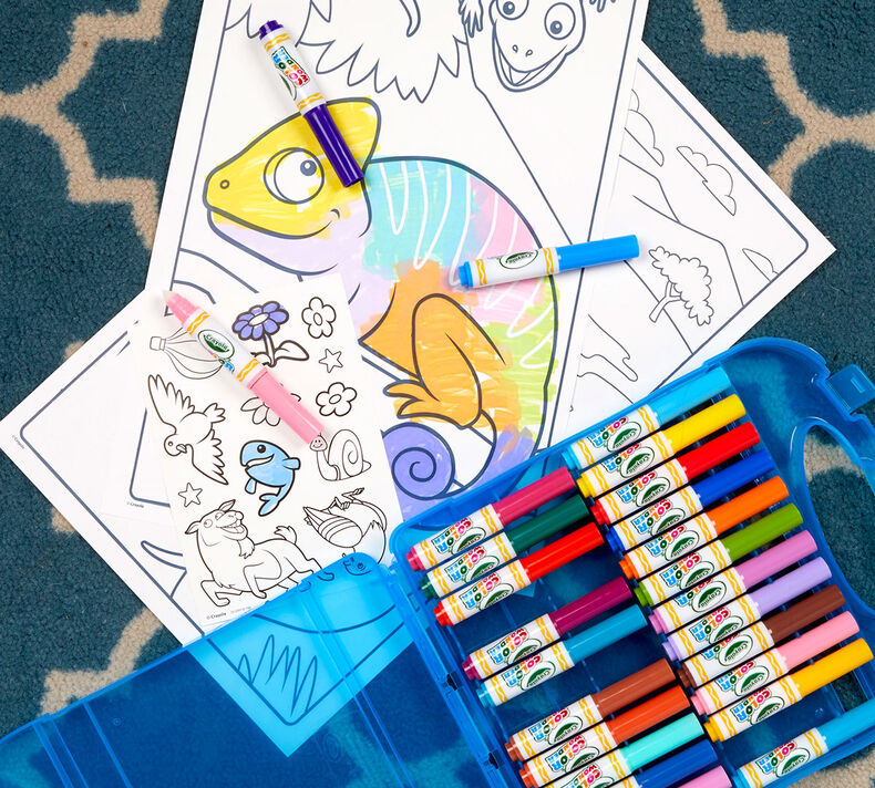 Inspire Mess-Free Creativity With Crayola Color Wonder - Rockin Mama™