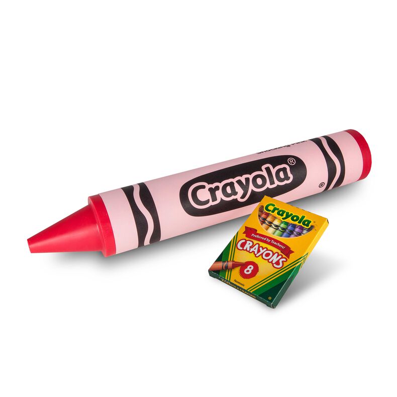 Giant Crayola Crayon - Shocking Pink