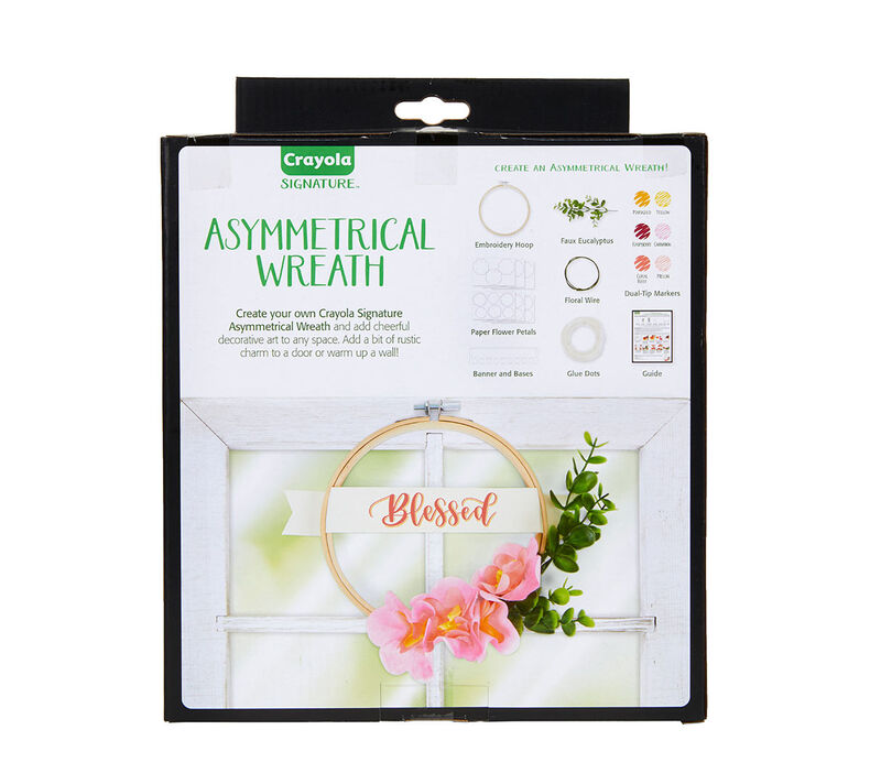 Signature Asymmetrical Wreath Craft Kit
