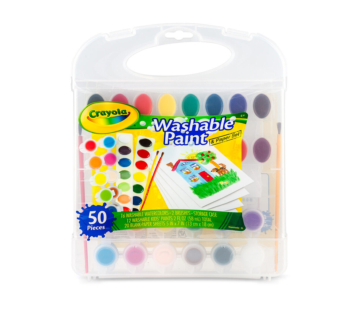 Washable Paint & Paper Kit Crayola