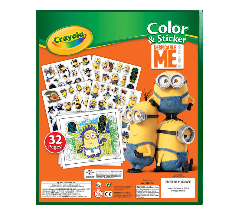 Color & Sticker, Despicable Me