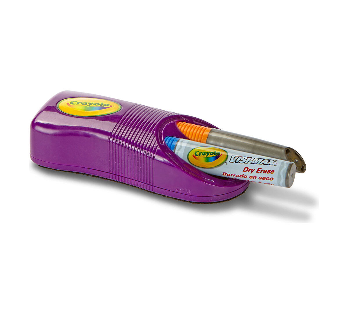 Dry Erase Marker & Eraser Set, VisiMax, 8 colors, Chisel Tips