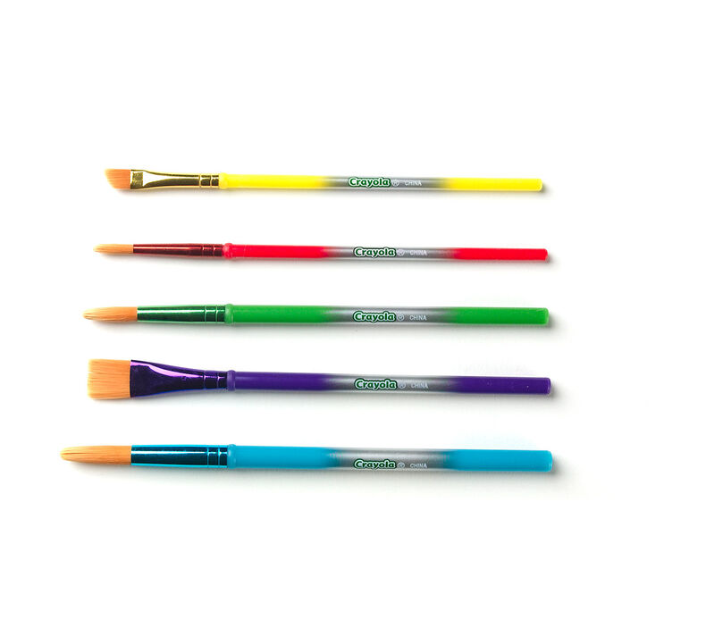 Crayola - Crayola, Paint Brushes (5 count), Shop
